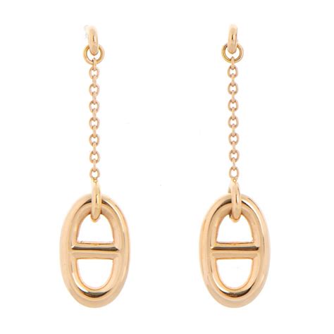 hermes ear ring|authentic Hermes earrings.